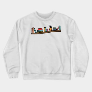 Bookshelf Crewneck Sweatshirt